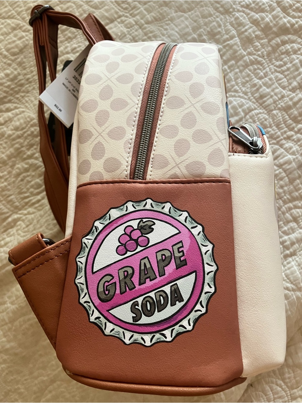 Loungefly Pixar Up-inspired Balloon Mini Backpack in Pink and Multicolor NWT - Picture 4 of 6
